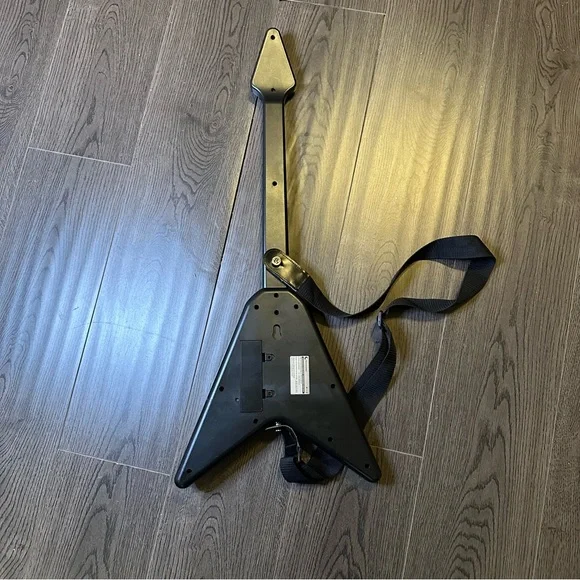 Ant Commandos TAC Flying V Wireless Guitar Hero PS2 DRV-WL-BLKV3 No Dongle UnTsd - Picture 2 of 8